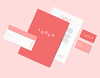 Lousa Graphic Identity Template