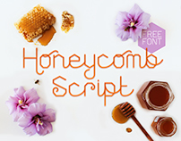 Honeycomb Script // Free Font