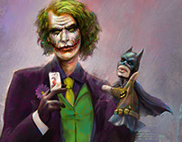 Joker VS. Batman - after Krueger