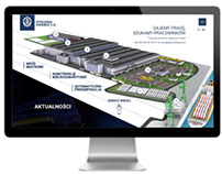 Gdansk shipyard's website front-end programming