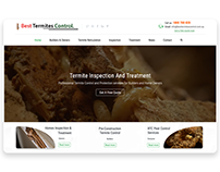 Best Termites Control Website Design