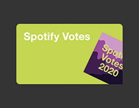 Spotify Votes App Design