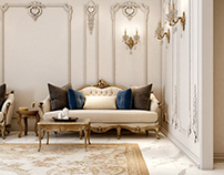 Dubai Villas l Classic Men Majlis Design