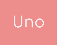Uno — Custom Typeface