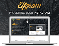 Elfgram Website Design