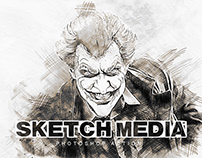 Sketch Media - Photoshop Action