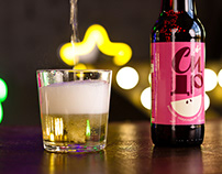 Cider label design