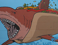 Barf Comics Murals