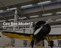 Gee Bee Z - Model making & perceived quality