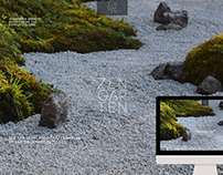 Zen Garden Website showcases SLIDES template