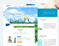 ENERES - Corporate Website Design