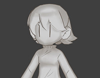 low poly character