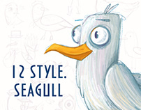 12 styles. Seagulls l 12 стилей. Чайки