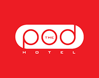 The Pod Hotel Branding