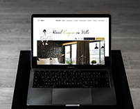 New webdesign Hôtel Eugène en ville Paris
