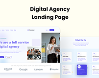 Digital Agency Landing Page