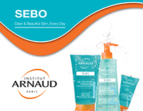 Arnaud Cosmetics Brochure - SEBO Product