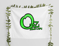 Brand Identity & Social Media Designs for "Ozz Cafe"