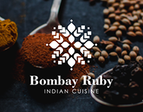 Logo design and corporate style for an Indian restauran