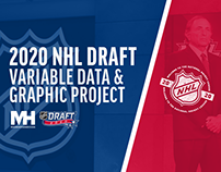 2020 NHL Draft - Variable Data & Graphic Project