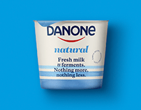 DANONE 's global packaging visual system