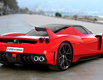 Modernized Ferrari Enzo