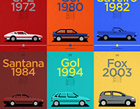 70 years of Volkswagen - posters