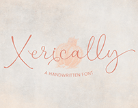 Xerically - a Handwritten Font