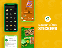 Subway® México - Instagram Stickers
