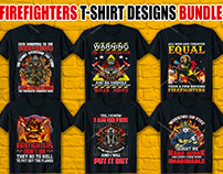 Firefighters T Shirt Design Bundle