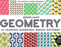 FREE Infinite Geometry Patterns