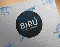 Birú Sushi & Beer - Brand Identity