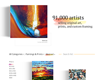 Art Gallery Web Shop