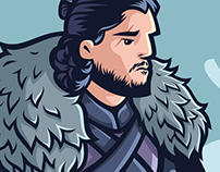 Jon Snow. Game of thrones