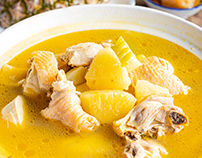 Food Photography -- 鳳梨苦瓜雞湯 Pineapple chicken soup