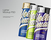 Lighter Mock-up PSD
