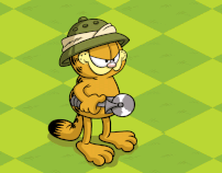 Garfield Game Animations