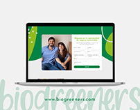 Equipo Biogreeners | Landing page