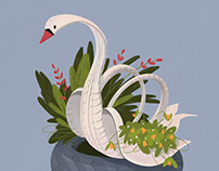 illustration "Swan"