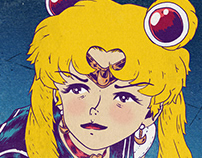 "Sailor Moon Redraw Challenge"