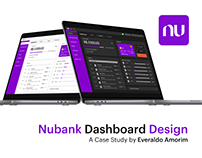 Nubank Dashboard Design - UX/UI Case Study