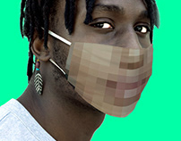 Pixel Face Mask