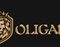 Oligarch Lion Logo Design