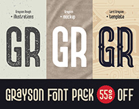 Grayson Font Pack