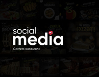 Social Media Design for restaurant