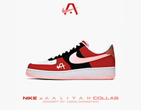 Nike x Aaliyah Air Force 1s Concept