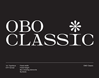 OBO Classic Typeface
