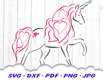 Unicorn SVG Cut Files For Cricut