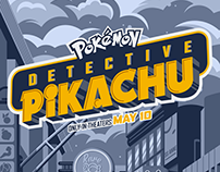 Poster Posse x POKÉMON Detective Pikachu (Official)