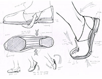OPPO MEDICAL-Shoe Design Sketch/Product Design